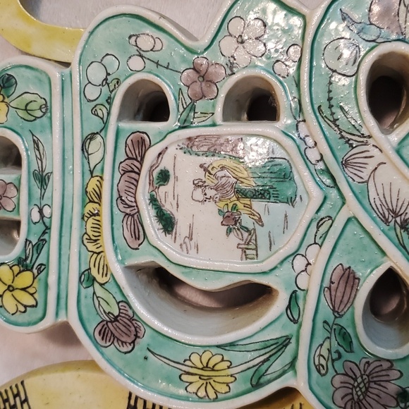 Early 19th century Chinese puzzle tea pot porcelain - Picture 8 of 8